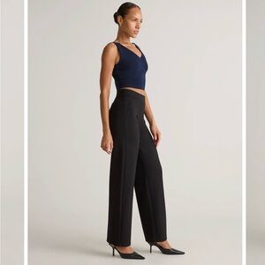 Quince Wide-Leg Pull-On Pants